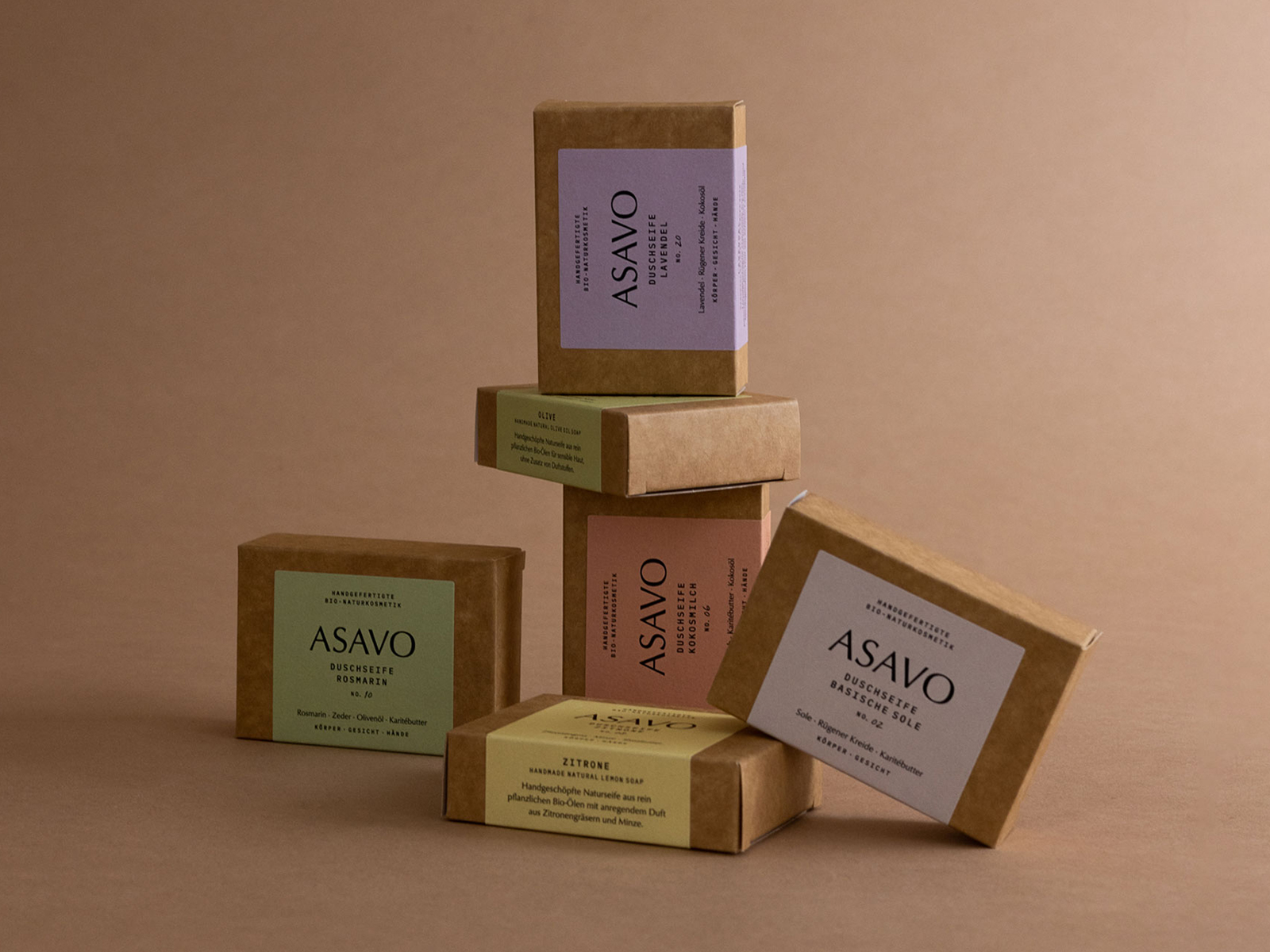 ASAVO 有机天然护肤品包装设计(图1)