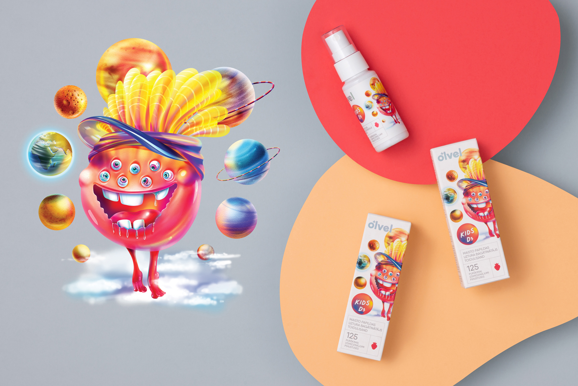 OLVEL儿童保健用品包装设计(图5)