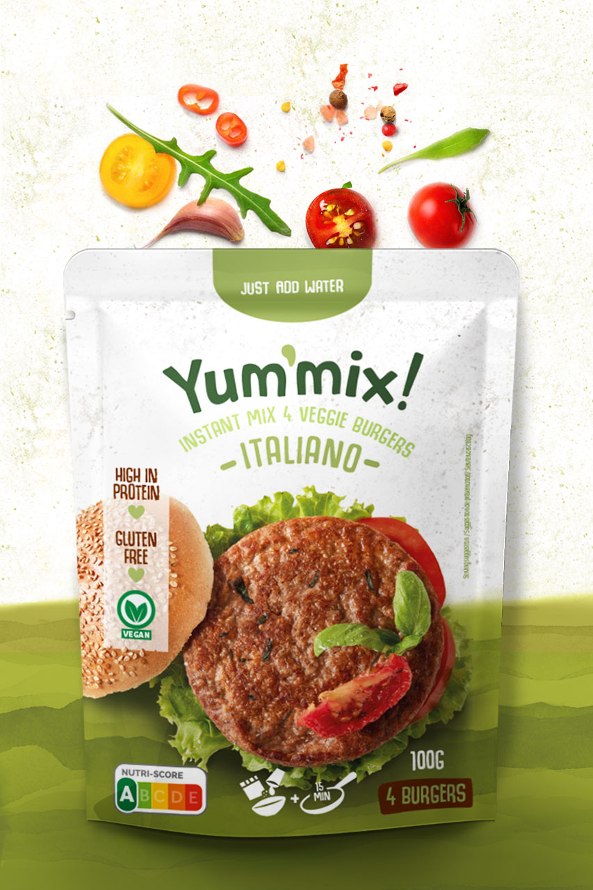 美味多汁的汉堡食品包装设计(图3)