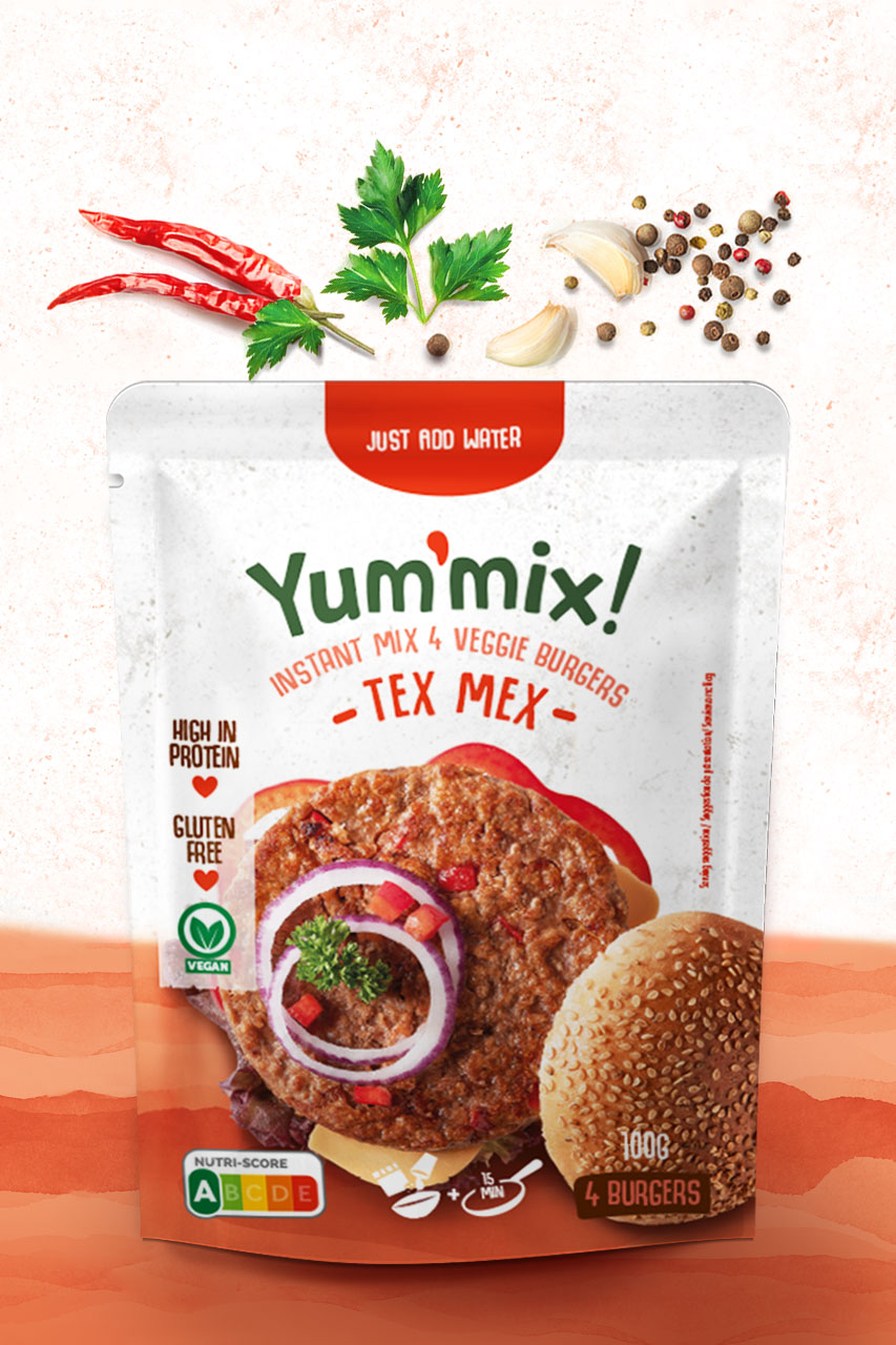 美味多汁的汉堡食品包装设计(图2)