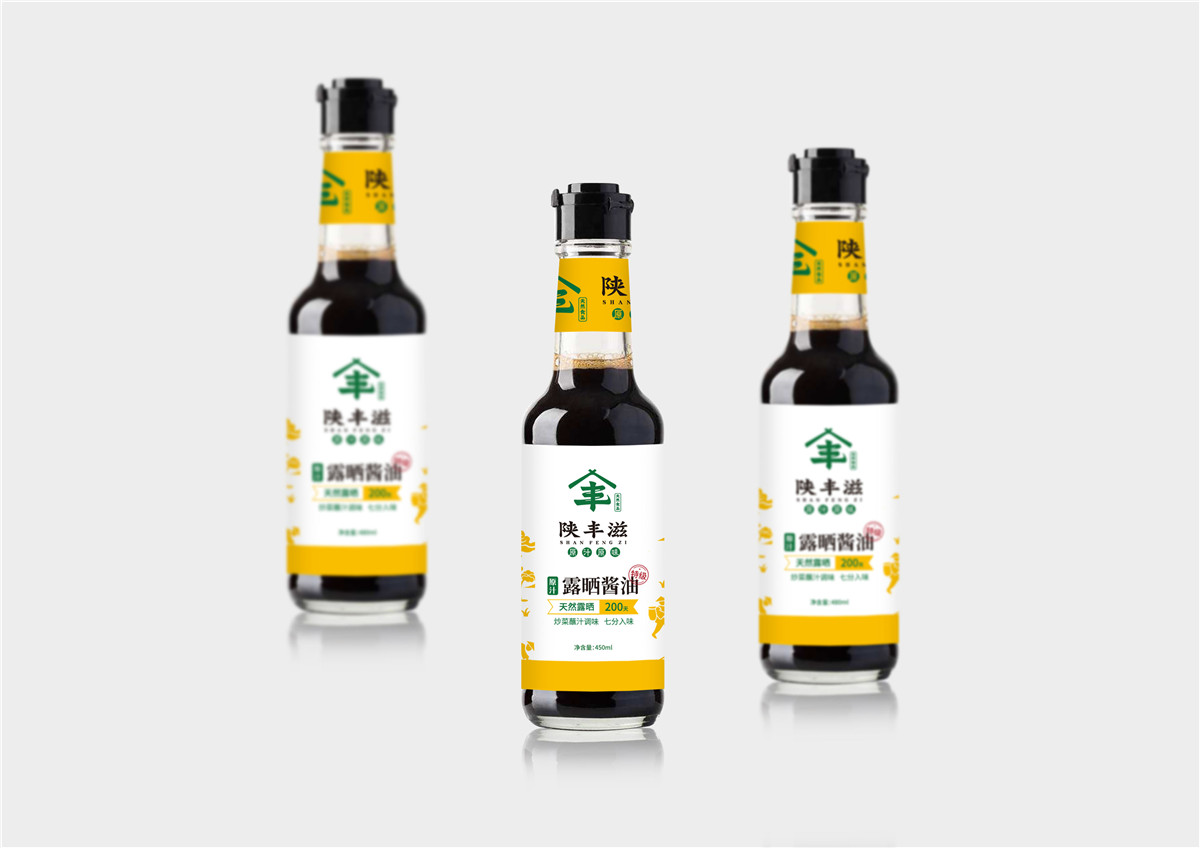 泸州特产调味品酱油包装如何设计(图2)