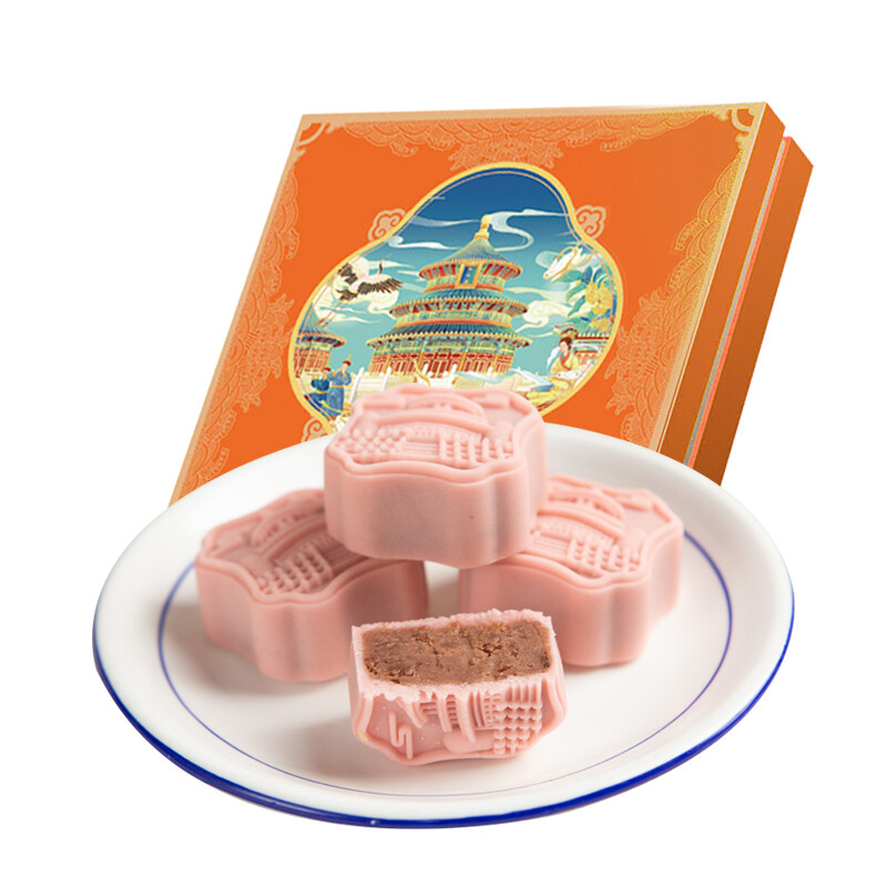 TIANTAN 祈福天坛 天坛臻礼 京式月饼 9饼9味 540g 礼盒装包装礼盒产品包装创意设计欣赏(图1)