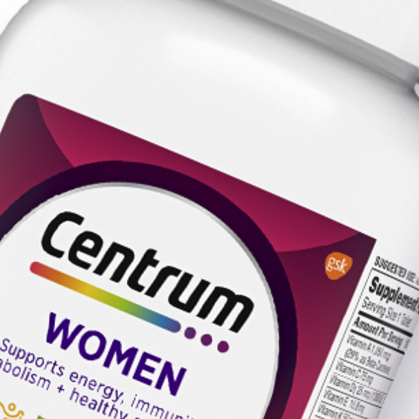 Centrum 善存 女士多维片 120粒保健产品包装创意设计欣赏(图4)