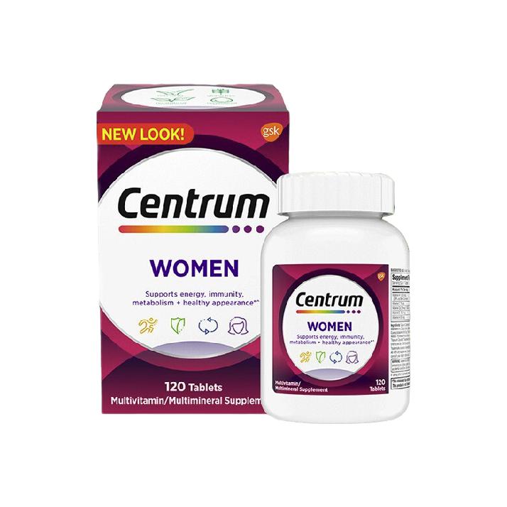 Centrum 善存 女士多维片 120粒保健产品包装创意设计欣赏(图3)