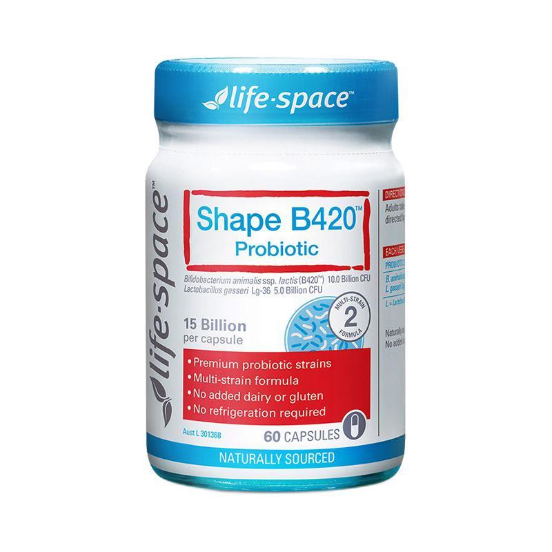 life space B420益生菌 60粒保健产品包装创意设计欣赏(图1)