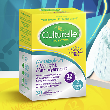 Culturelle 康萃乐 身材管理益生菌胶囊 30粒保健产品包装创意设计欣赏(图3)