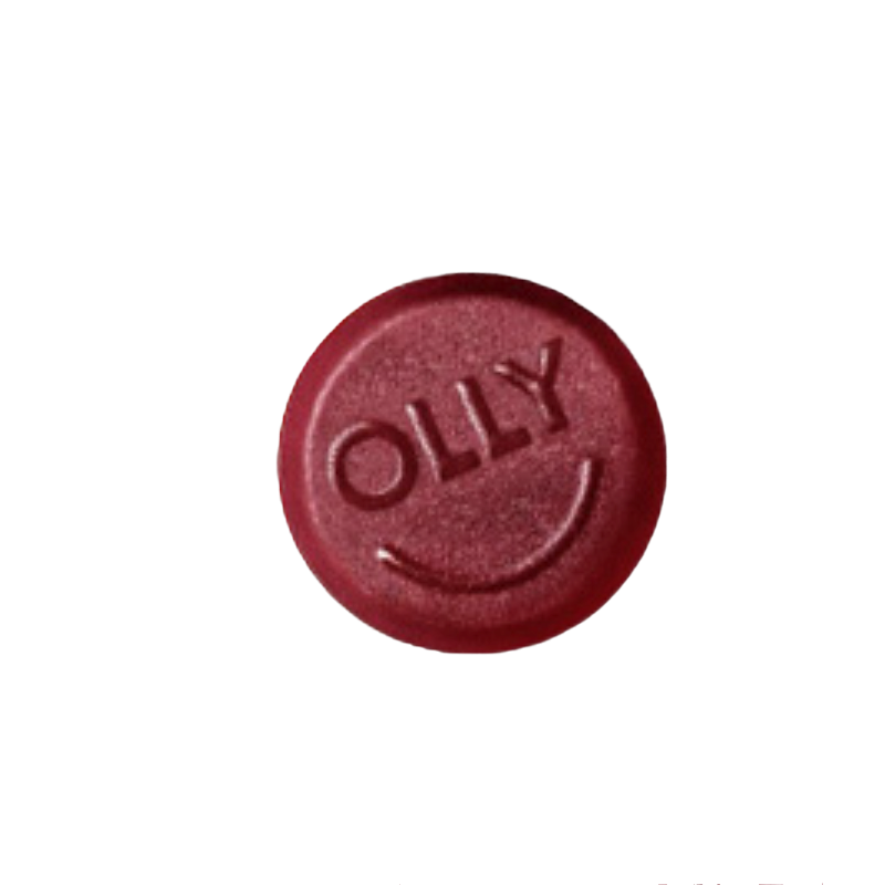 OLLY 拯救熬夜肌罐 混合口味 50粒保健产品包装创意设计欣赏(图3)