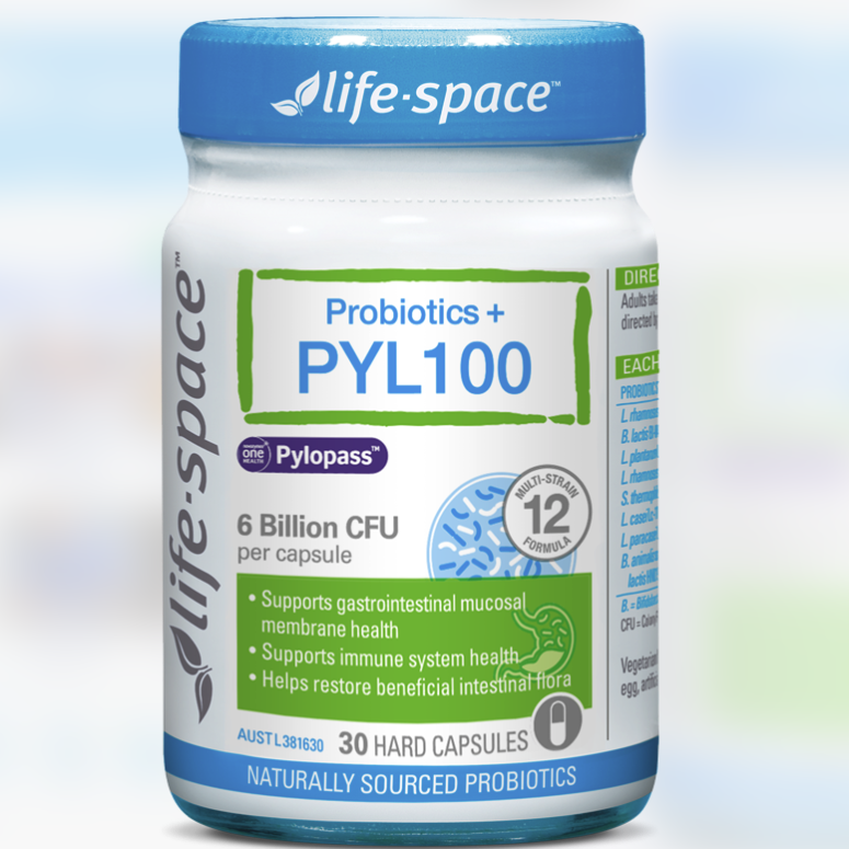 life space 益倍适 PYL100 益生菌胶囊  30粒保健产品包装创意设计欣赏(图4)