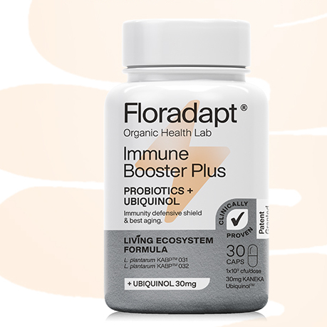 Floradapt 抵御力益生菌 30粒保健产品包装创意设计欣赏(图4)
