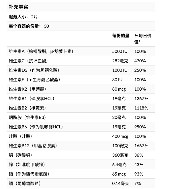 MUSCLEPHARM Essentials系列 维生素 片剂 60片保健产品包装创意设计欣赏(图2)