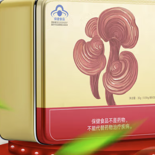 Tongrentang Chinese Medicine 同仁堂 古芝堂 破壁灵芝孢子粉 30g*3盒