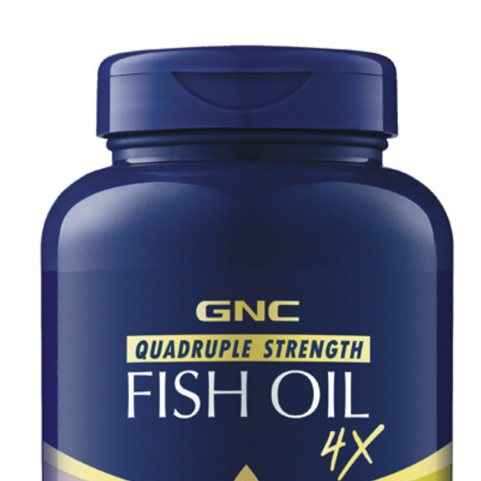GNC 健安喜 四倍浓缩铂金鱼油 60粒保健产品包装创意设计欣赏(图3)