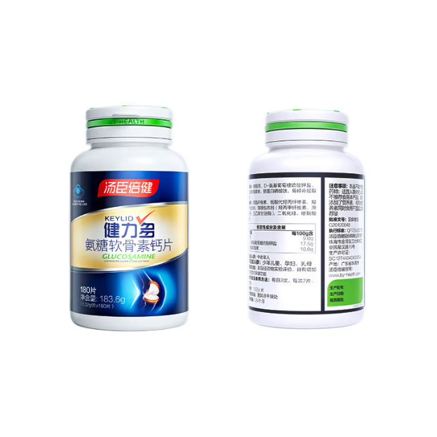 BY-HEALTH 汤臣倍健 氨糖软骨素钙片 180片
