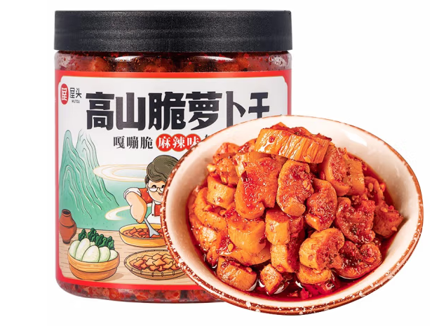 萝卜干包装瓶如何设计(图1)