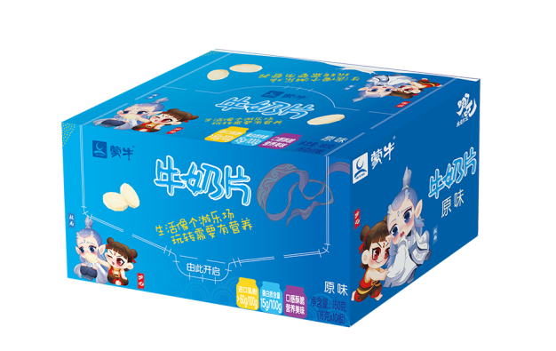 牛奶片纸盒包装设计怎么做好(图1)