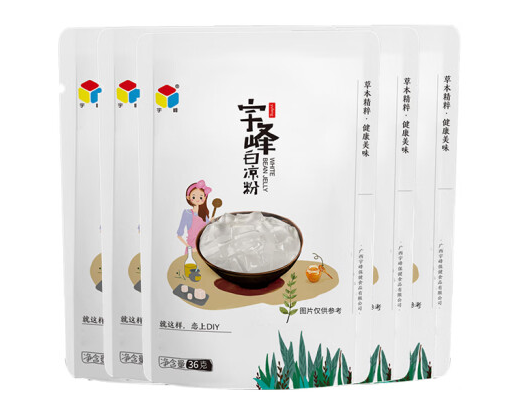 凉粉包装袋设计怎么做销量好(图1)
