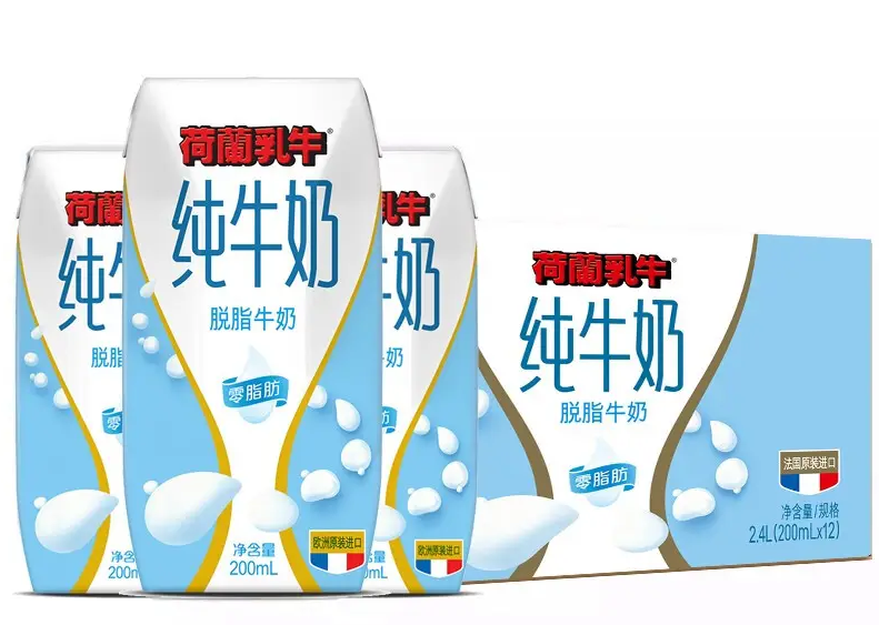 脱脂牛奶包装设计雷竞技在线进入
欣赏(图1)