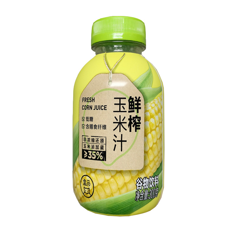 鲜榨玉米汁包装瓶如何设计(图1)