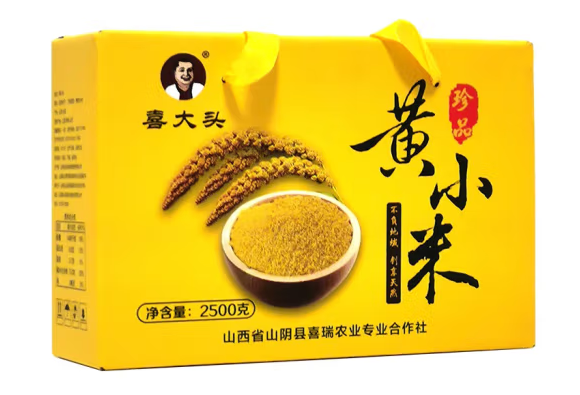 礼盒装黄小米包装设计怎么做好卖货(图1)