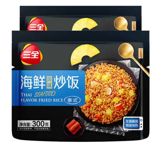 海鲜风味炒饭包装设计要点有哪些(图1)