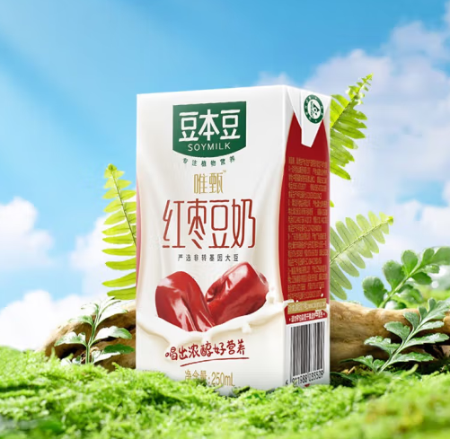 红枣豆奶包装设计雷竞技在线进入
欣赏(图1)