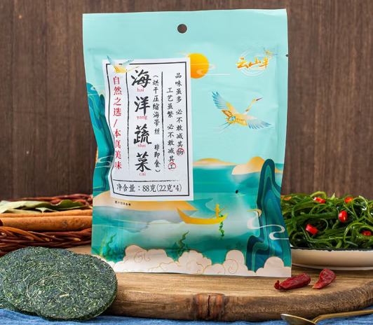 烘干压缩海带丝的包装设计雷竞技在线进入
欣赏(图1)