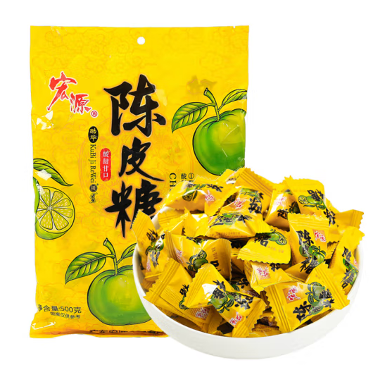 陈皮糖包装袋设计雷竞技在线进入
欣赏(图1)