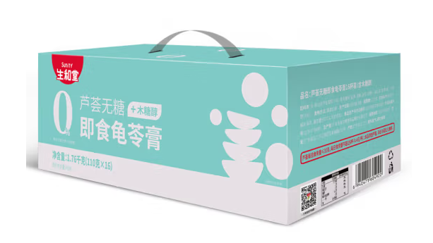 即食龟苓膏礼盒包装设计雷竞技在线进入
欣赏(图1)
