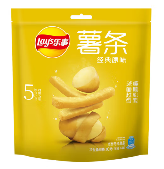 薯条包装袋设计雷竞技在线进入
欣赏(图1)