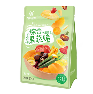 果蔬脆包装袋设计雷竞技在线进入
欣赏(图1)