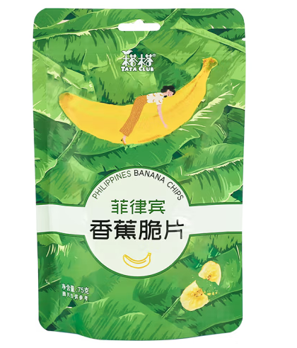 休闲零食香蕉脆片包装袋设计雷竞技在线进入
欣赏(图1)
