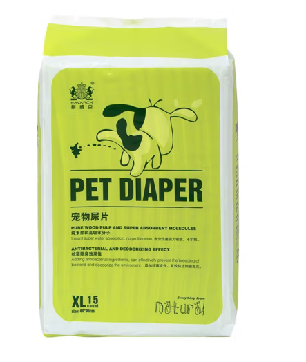 宠物尿片外包装袋设计欣赏(图1)