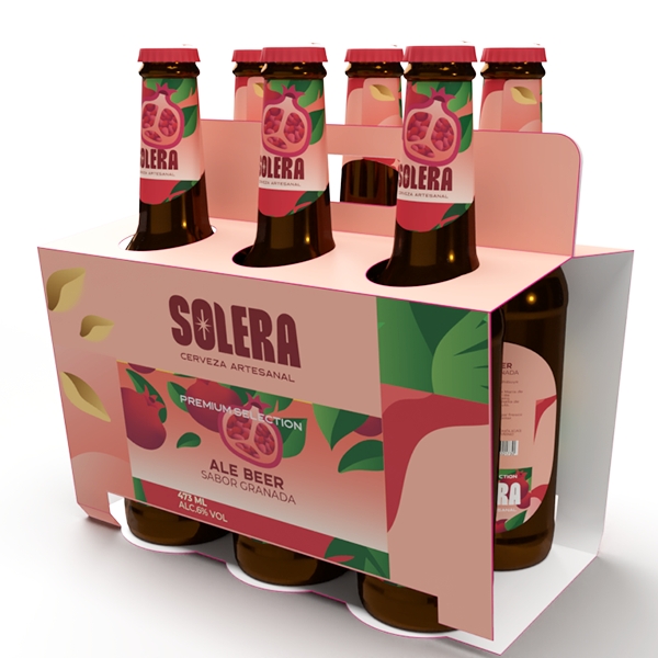 果味精酿啤酒外包装设计欣赏(图1)