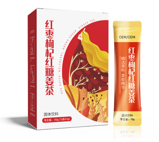 红糖姜茶包装设计怎么做好(图1)