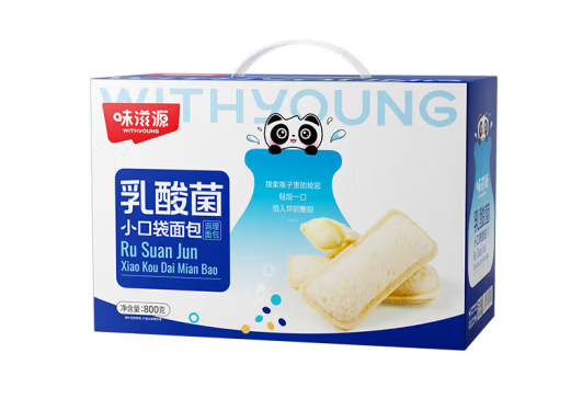 乳酸菌小面包包装盒如何设计销量好(图1)