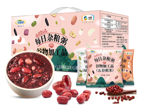 杂粮粥包装盒设计雷竞技在线进入
欣赏(图1)