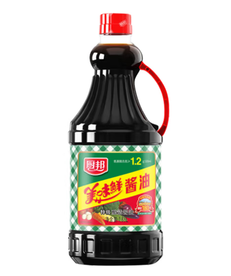 美味鲜酱油包装瓶设计欣赏(图1)