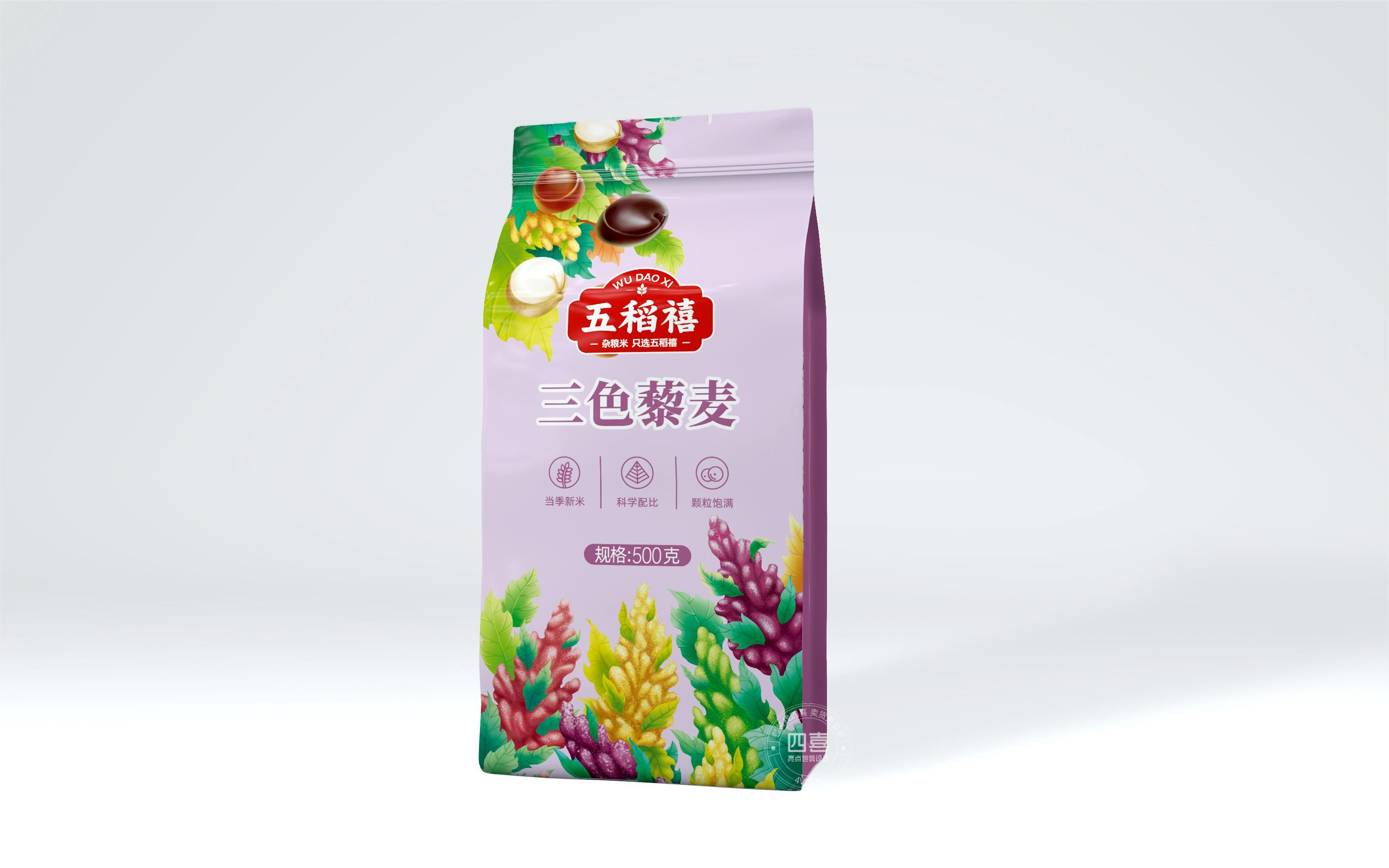 杂粮米包装设计革命：从田园到餐桌的味觉之旅(图1)