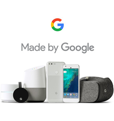 回顾“谷歌制造”产品线的设计和品牌战略：Pixel、Daydream View、Home、Chromecast和Wifi。(图1)