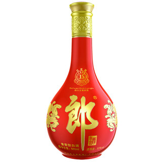 创意酒包装设计郎酒 红花郎15 53%vol 酱香型白酒 500ml＊6瓶 整箱装产品包装设计欣赏(图5)