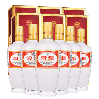 创意酒包装设计杏花村 出口瓷汾 53%vol 清香型白酒 500ml＊6瓶 整箱装产品包装设计欣赏(图2)
