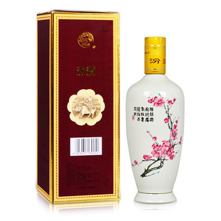 创意酒包装设计杏花村 出口瓷汾 53%vol 清香型白酒 500ml＊6瓶 整箱装产品包装设计欣赏(图3)