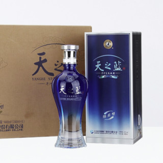 创意酒包装设计洋河 天之蓝 蓝色经典 52%vol 浓香型白酒产品包装设计欣赏(图5)