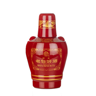 创意酒包装设计老白汾醇柔清香型白酒单瓶装产品包装设计欣赏(图4)