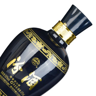 创意酒包装设计蓝汾清香型白酒单瓶装产品包装设计欣赏(图9)