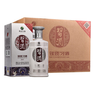 创意酒包装设计习酒银质第三代酱香型白酒瓶整箱装产品包装设计欣赏(图2)
