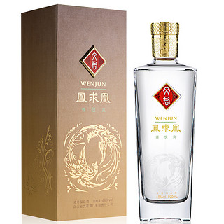 创意酒包装设计文君凤求凰浓香型白酒产品包装设计欣赏(图2)