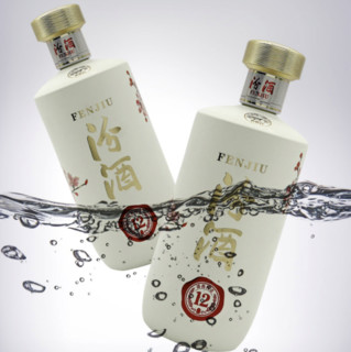 创意酒包装设计商务汾酒 匠心12 53%vol 清香型白酒 500ml 单瓶装产品包装设计欣赏(图5)