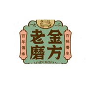 老金磨方品牌logo与产品包装设计欣赏(图1)