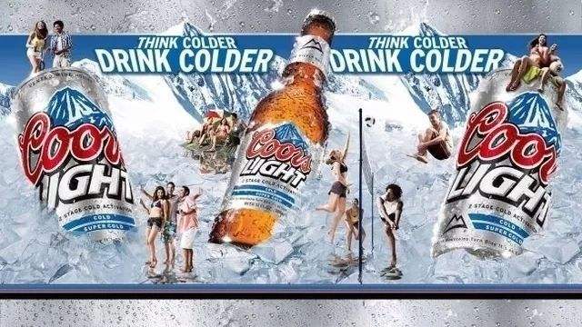 CoorsLight银子弹品牌logo与产品包装设计欣赏(图3)
